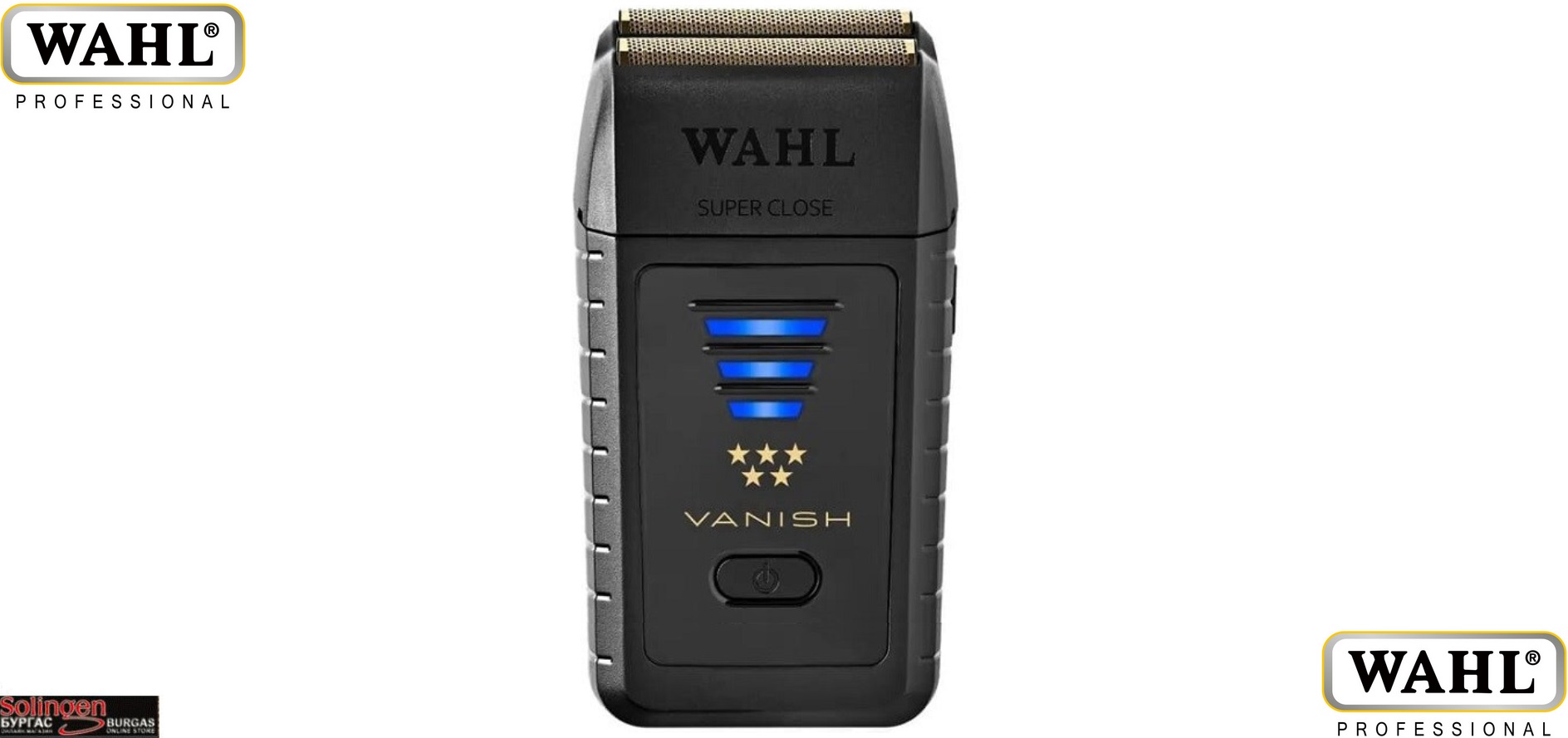 Уол Сащ, Машинка за бръснене на брада с вградени акумулаторни батерии, Wahl Mobile Shaver, Безплатна доставка в България!